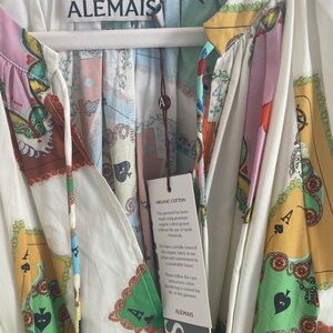 Alemais Multicolor Bohemian Dress rummy mini dress us 4